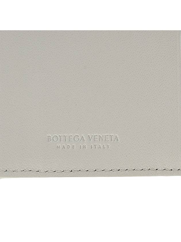 Intrecciato Lambskin Calfskin Card Wallet White - BOTTEGA VENETA - BALAAN 8