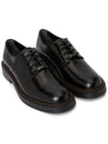 Lace-Up Leather Derby Black - TOD'S - BALAAN.