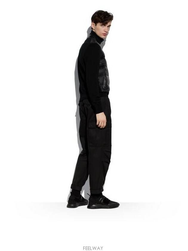 Men's Tricot Down Padding Black - TOM FORD - BALAAN 4