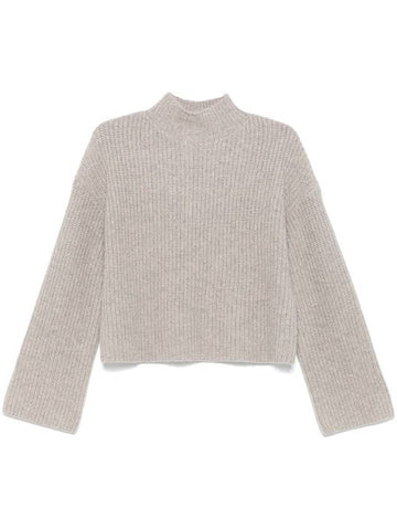 Loulou Studio Funnel Neck Sweater Clothing - LOULOU STUDIO - BALAAN 1