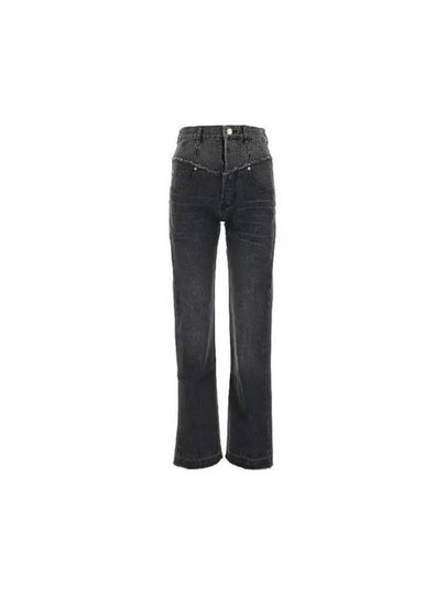 Noemie straight jeans black - ISABEL MARANT - BALAAN 2