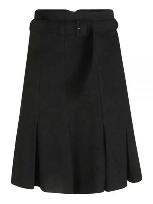 23 Pleated High Waist Skirt SK0370134 999B - PATOU - BALAAN 2