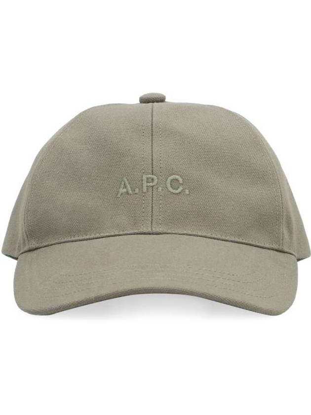 Charlie Logo Ball Cap Military Khaki - A.P.C. - BALAAN 3