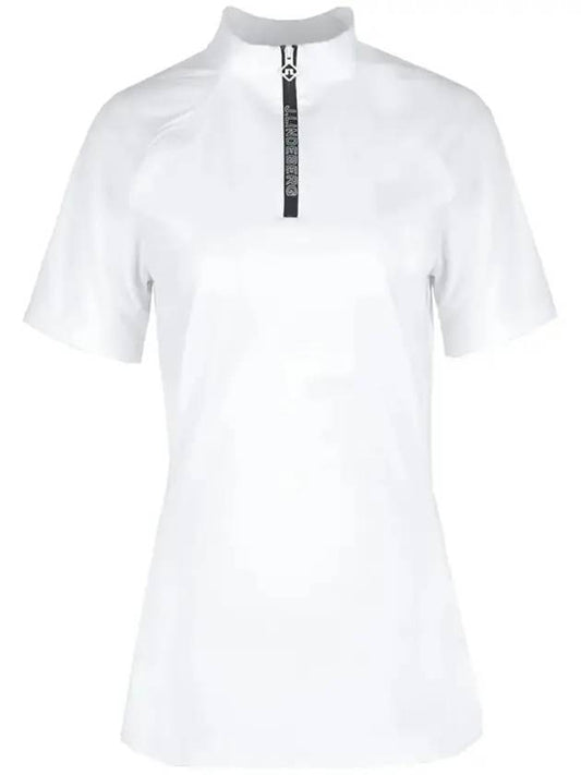 Amara Short Sleeve T-Shirt White - J.LINDEBERG - BALAAN 1