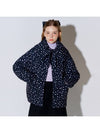 Big Collar Flower Quilted Jacket Lavender Rose - OPENING SUNSHINE - BALAAN 2