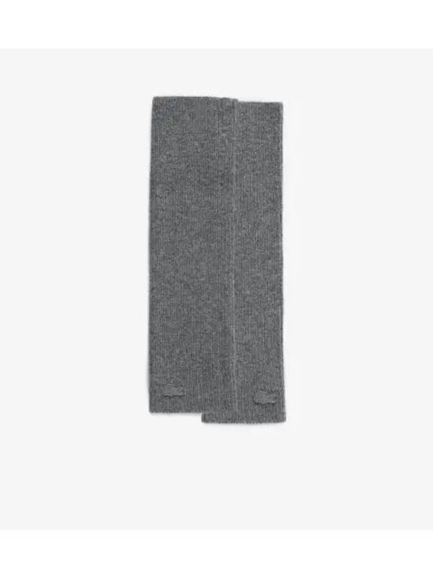 Women s Sports Knit Arm Warmers Gray - LACOSTE - BALAAN 1