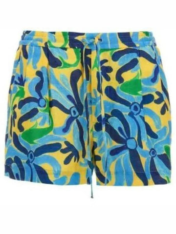 No Bacon City in Vicekos Fish Print Shorts Pants Powder Blue PAMA0418A0UTL003CFB39 1239206 - MARNI - BALAAN 1