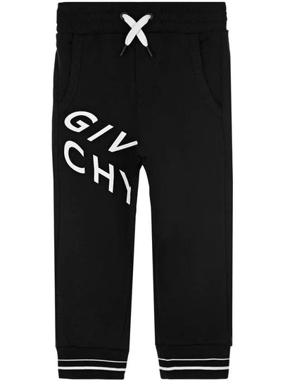 Kids Logo Training Pants Black H24113 09B - GIVENCHY - BALAAN 2