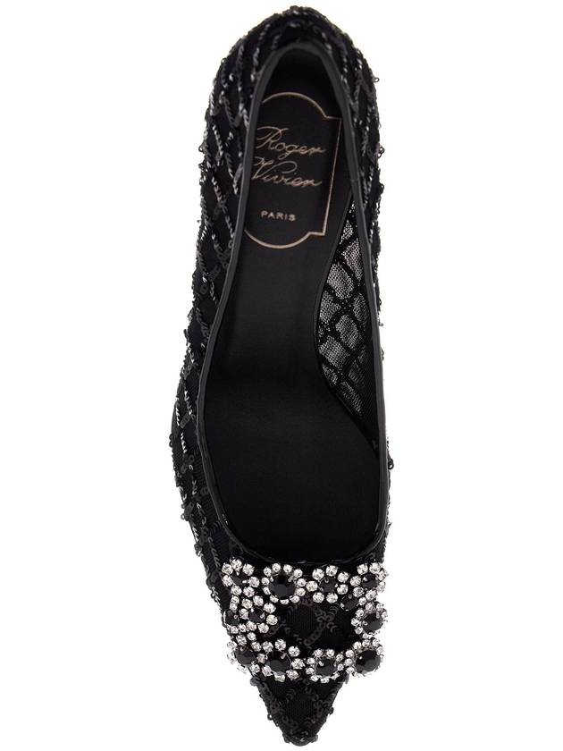 Sequin Pumps Heels Black - ROGER VIVIER - BALAAN 3