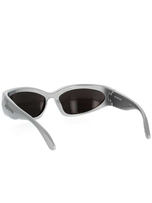 Eyewear Swift Acetate Oval Frame Sunglasses Silver - BALENCIAGA - BALAAN 5