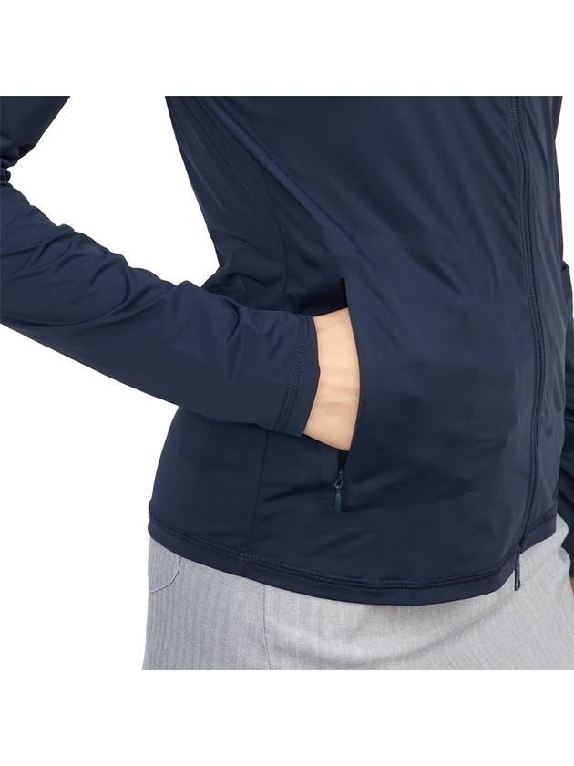 Women's Golf Featherweight Full Zip-Up Jacket Navy - G/FORE - BALAAN 11