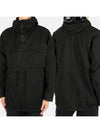 Men's Lens Wappen Hoodie Black - CP COMPANY - BALAAN 3