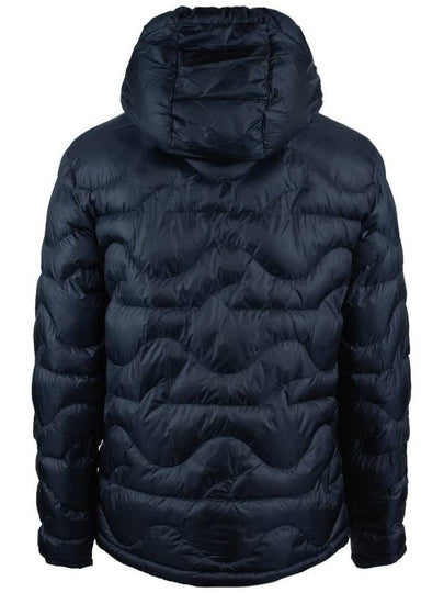 Paul & Shark Blue Nylon Down Jacket Monogram - PAUL & SHARK - BALAAN 2