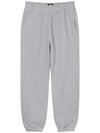 Contrast Stitch Label Track Pants Grey - STUSSY - BALAAN 1