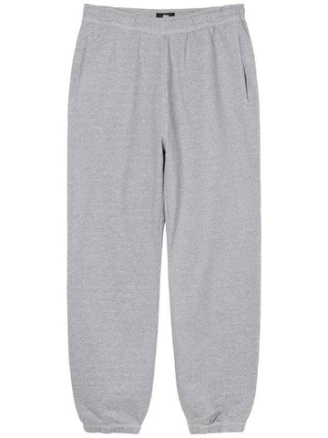 Contrast Stitch Label Track Pants Grey - STUSSY - BALAAN 1