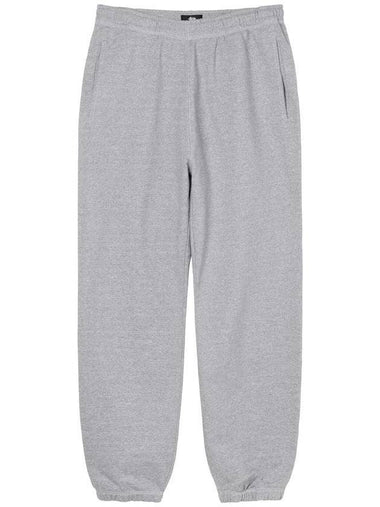 Contrast Stitch Label Track Pants Grey - STUSSY - BALAAN 1