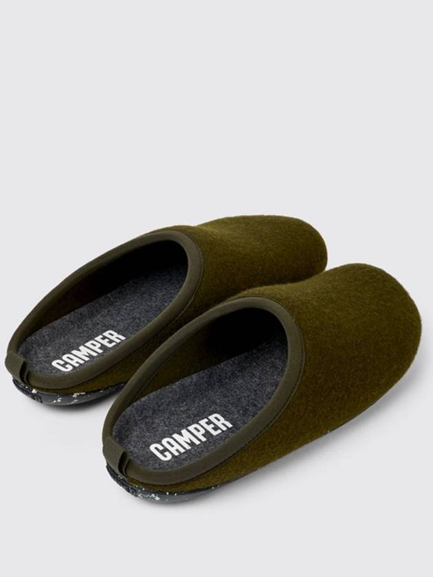 Wabi Wool Slippers Green - CAMPER - BALAAN 5