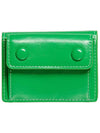 Le Mask Dot Pocket Card Wallet Green - LE MASQUE - BALAAN 3