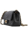 A69900 Classic Chevron Lambskin New Mini Chain Cross Bag Department Store Invoice 33423Y - CHANEL - BALAAN 2