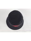 Horseferry Motif Cotton Bucket Hat Black - BURBERRY - BALAAN 5