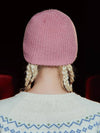 Classic Logo Beanie Pink - UNALLOYED - BALAAN 3