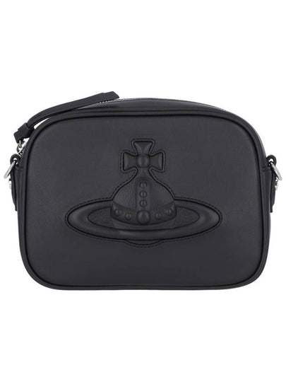 Anna Leather Cross Bag Black - VIVIENNE WESTWOOD - BALAAN 2