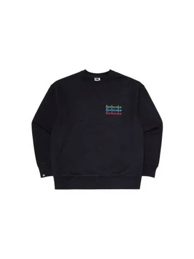 KODAK Apparel Kodacolor Pigment Dying Sweatshirt BLACK - KODO - BALAAN 1