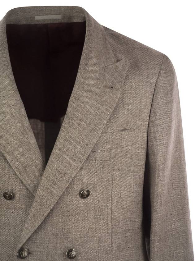 Diagonally deconstructed jacket - BRUNELLO CUCINELLI - BALAAN 4