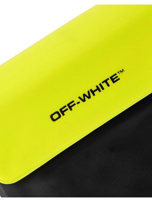 Men's Off-White Waterproof Logo-Print Vinyl Phone Case - OFF WHITE - BALAAN 3