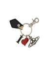 I LOVE ORB Tartan Leather Key Holder - VIVIENNE WESTWOOD - BALAAN 2