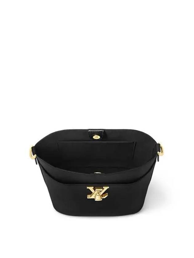 Lock And Walk Shoulder Bag Black - LOUIS VUITTON - BALAAN 5