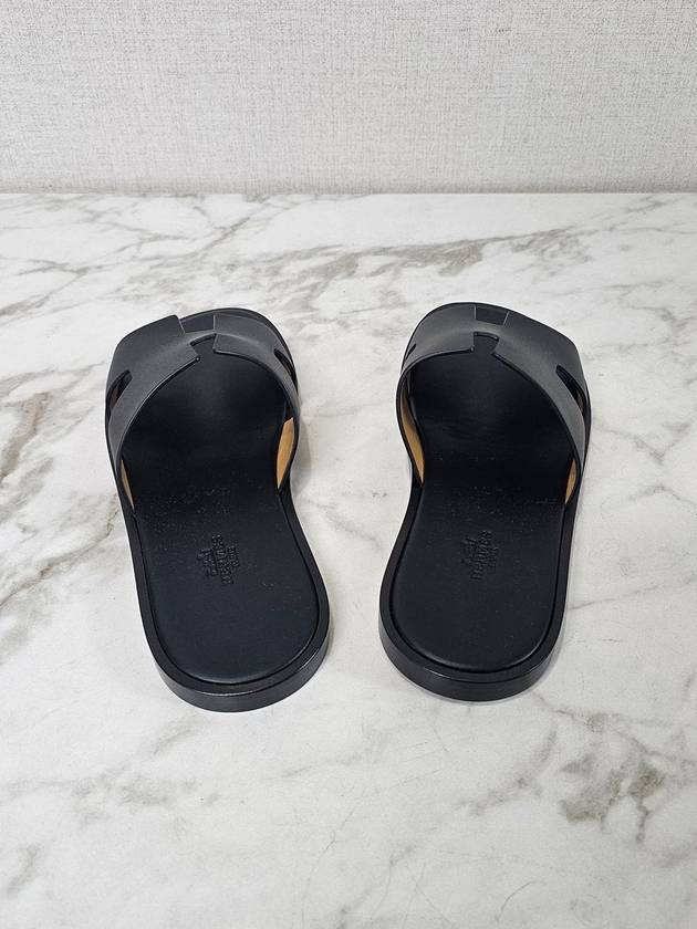 Izmir Sandal Calfskin & Noir - HERMES - BALAAN 5