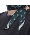 Small Skinny Scarf Green - MULBERRY - BALAAN 6