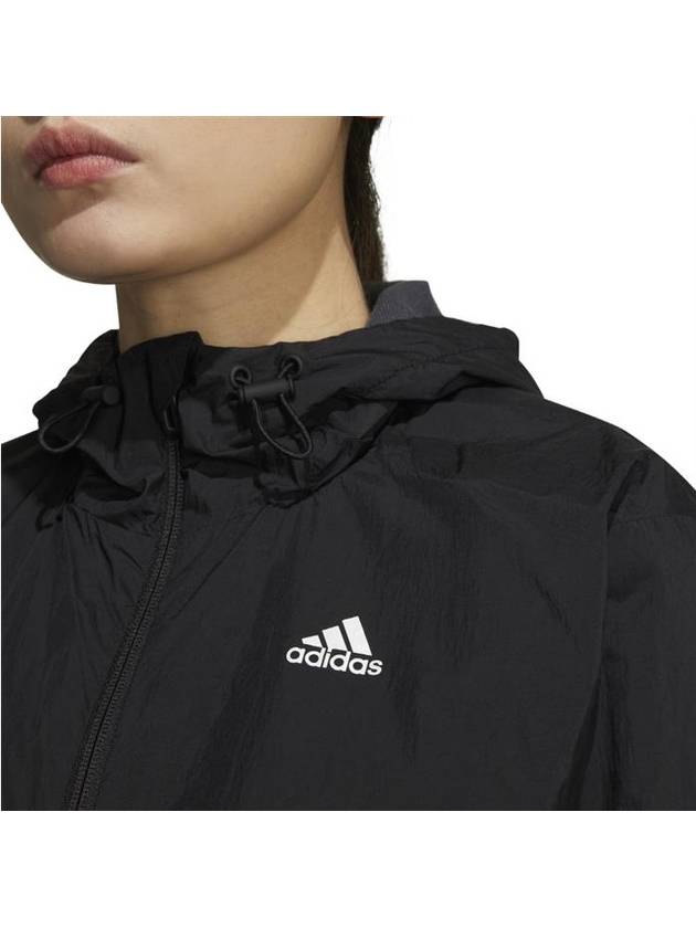 Windbreaker Jacket HM2751 Black WOMENS S M L - ADIDAS - BALAAN 4