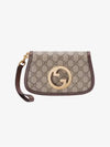 Blondie Interlocking Small Clutch Bag Beige - GUCCI - BALAAN 2