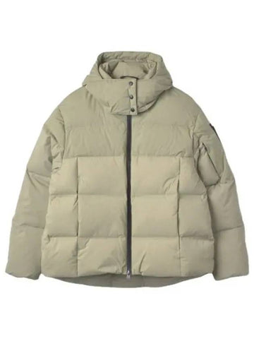 Una puffer jacket green padding - NOBIS - BALAAN 1