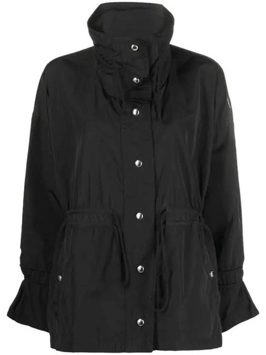 Deel Drawstring Waist Jacket Black - MONCLER - BALAAN 2