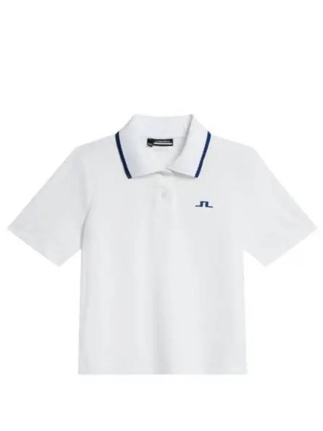 CARINA JACQUARD POLO AWJT11289 0000 Women s - J.LINDEBERG - BALAAN 2