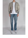 Mohair Tweed 4-Bar Classic V-neck Cardigan Light Grey - THOM BROWNE - BALAAN 5