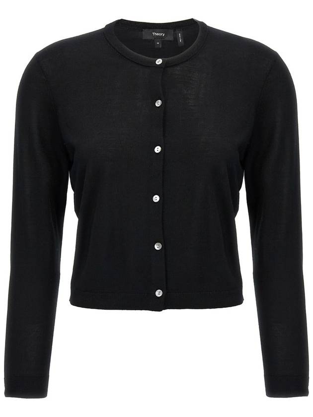 Theory 'Crop Cardi S' Cardigan - THEORY - BALAAN 1