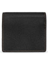 TB Grainy Leather Half Wallet Black - BURBERRY - BALAAN 4