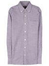 94UTAN Violet Check Shirt - TOM FORD - BALAAN 1