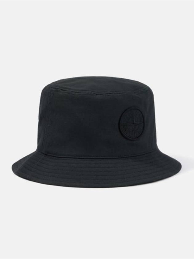 98161 Cotton Bucket Hat Black - STONE ISLAND - BALAAN 1