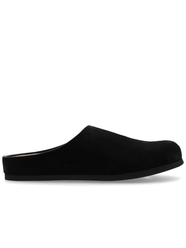 Common Projects Leather Slides Clog, Women's, Black - COMMON PROJECTS - BALAAN 1