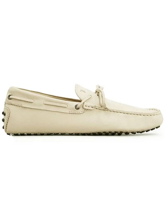 Gommino Nubuck Driving Shoes  Beige - TOD'S - BALAAN 2