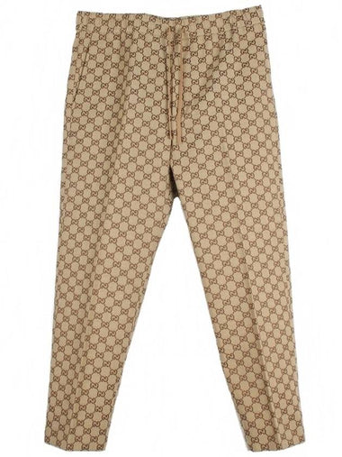 GG canvas track pants 48 - GUCCI - BALAAN 1