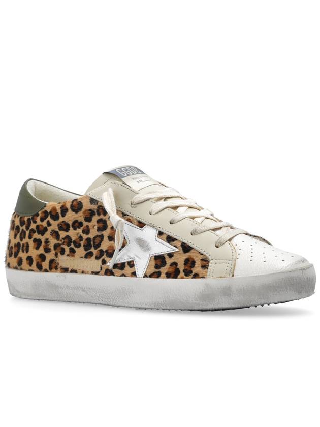 Superstar Classic Leopard Low Top Sneakers Brown - GOLDEN GOOSE - BALAAN 5