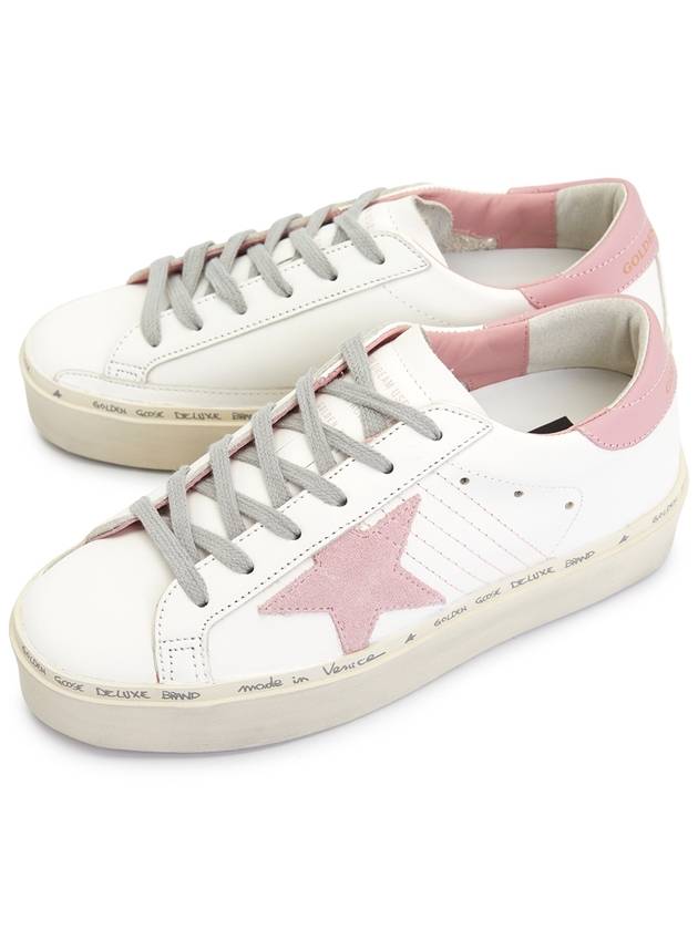 Women's Hi Star Leather Low Top Sneakers White - GOLDEN GOOSE - BALAAN 2