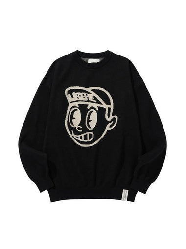 CHEEKY KNIT SWEAT BLACK - LIBERE - BALAAN 1