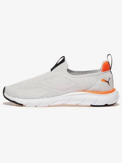 Shoes Running Sneakers Walking Soft Ride Flex Slip On Knit Feather Gray Rickie Orange - PUMA - BALAAN 1